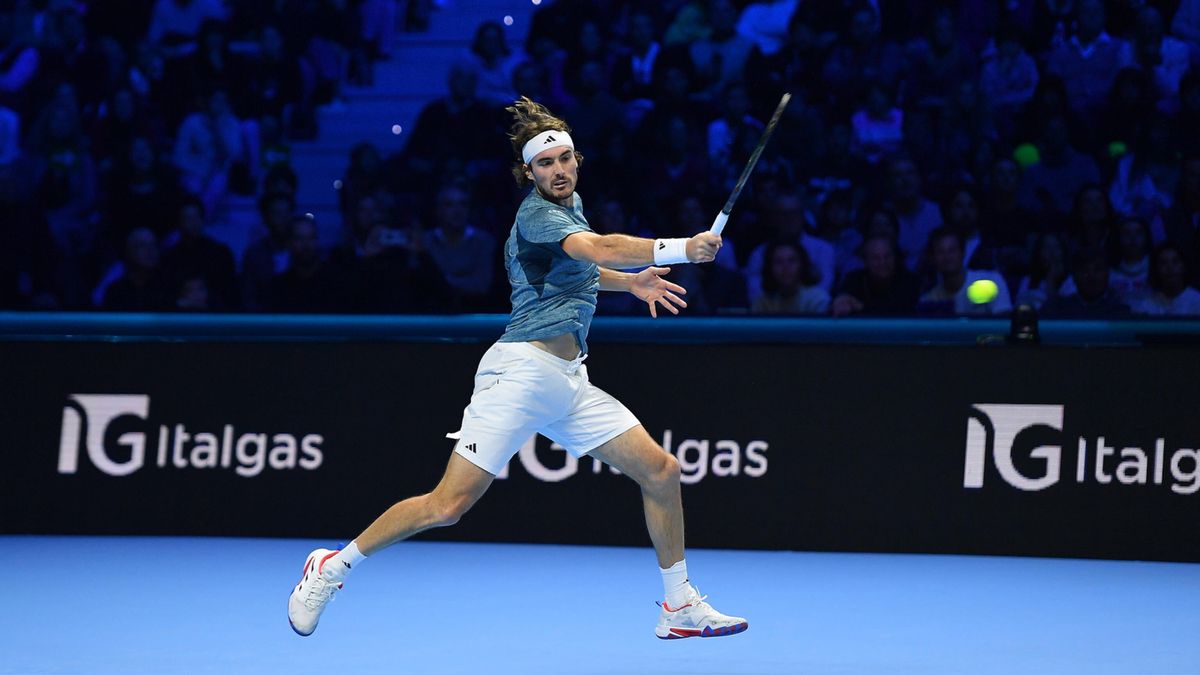 PAP/EPA / Alessandro di Marco / Na zdjęciu: Stefanos Tsitsipas
