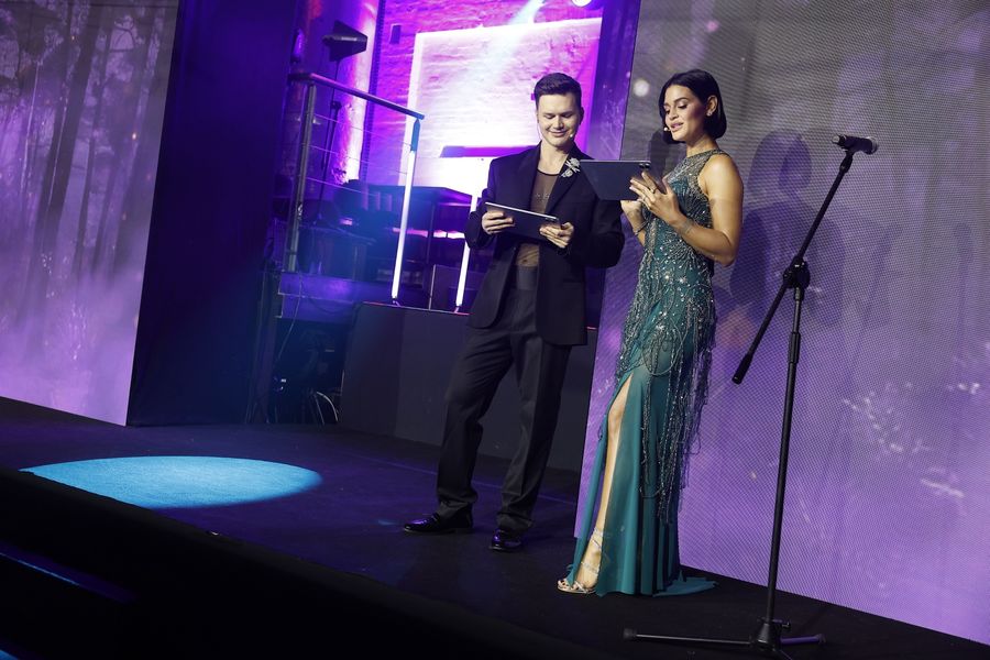 Honorata Skarbek i Michał Dziedzic na Vibez Creators Awards 2025