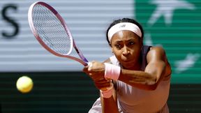 Coco Gauff wystartowała w Roland Garros. 6:0 w secie