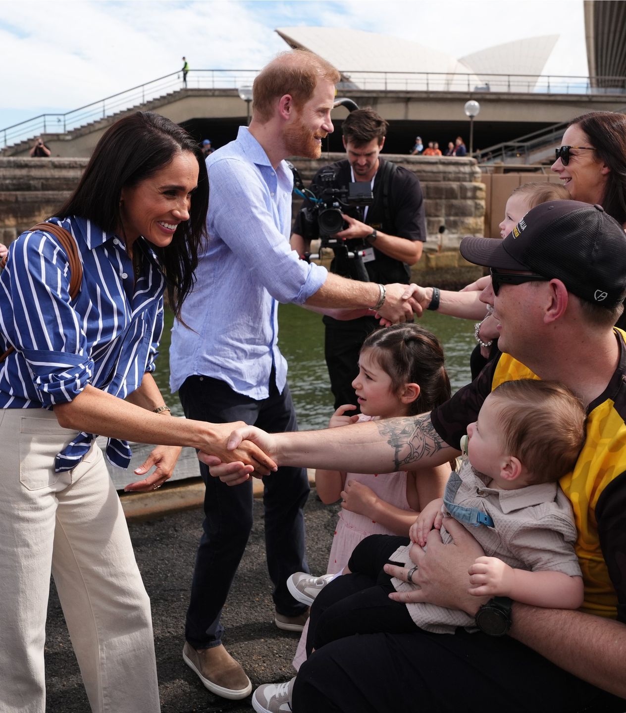 Meghan Markle i książe Harry w Australii