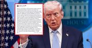 Przełom w Iranie. Trump zabrał głos