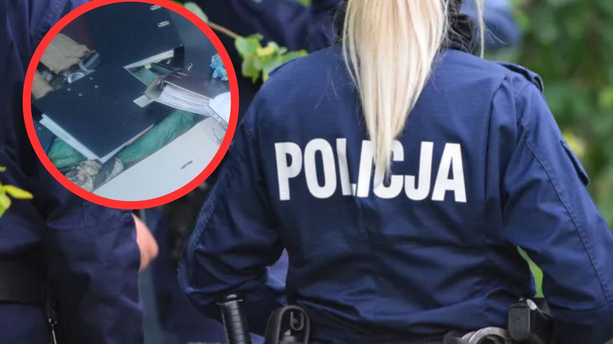 Dokumenty z wrażliwymi danymi porzucone w lesie. Trwa dochodzeni