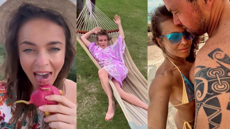 Edyta Herbuś na wakacjach z ukochanym