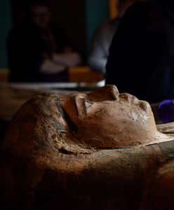 Przypadkowe odkrycie w trumnie mumii