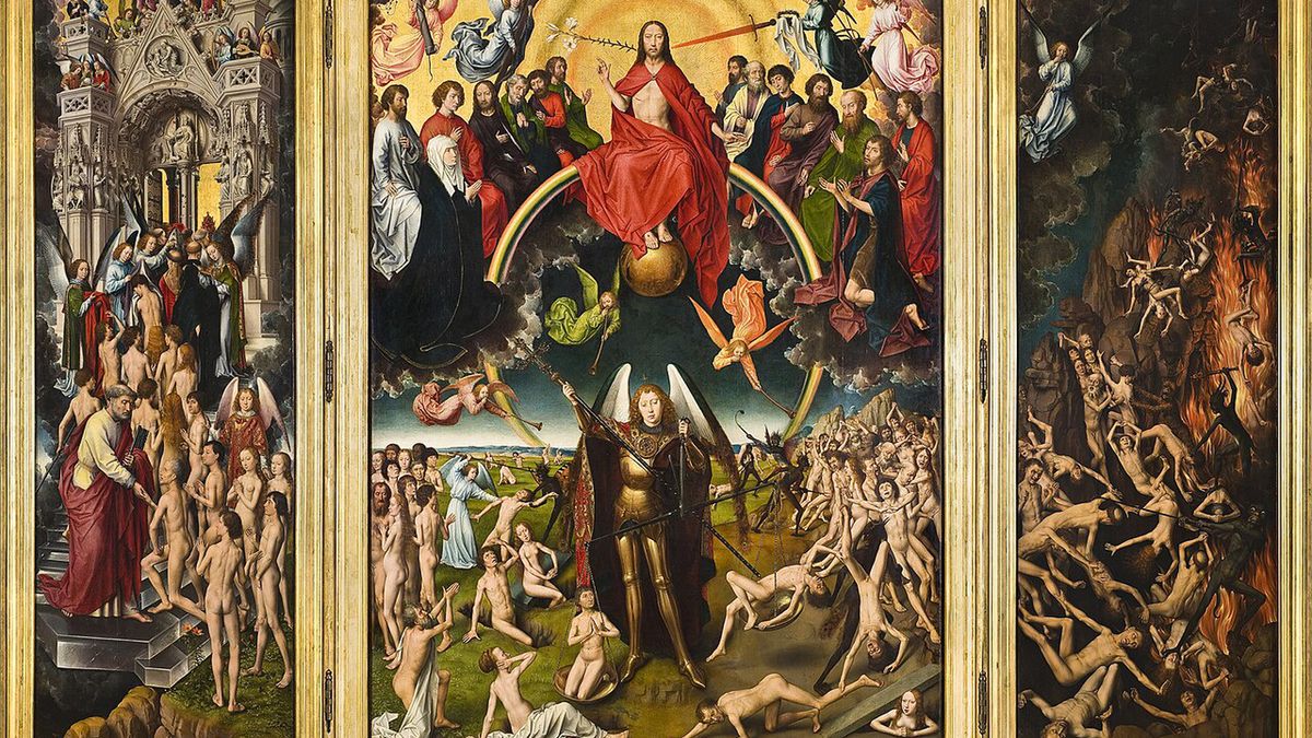 Hans Memling "Sąd ostateczny"