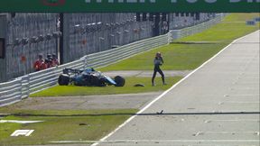 F1: GP Japonii. Wypadek Roberta Kubicy w kwalifikacjach. Trudne zadanie przed mechanikami Williamsa (foto)