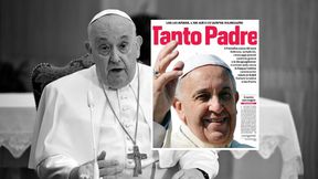 Piękniej się nie da. Włosi tak żegnają papieża. "Mistrz świata"