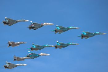 Rosyjskie media ogłaszają przewagę na Bałtyku. Ma ją zapewnić tandem Su-30SM2 i Su-35S