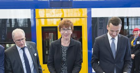 Pesa przekazała pierwszy pociąg Link niemieckiemu przewoźnikowi