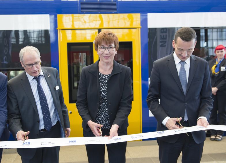 Pesa przekazała pierwszy pociąg Link niemieckiemu przewoźnikowi