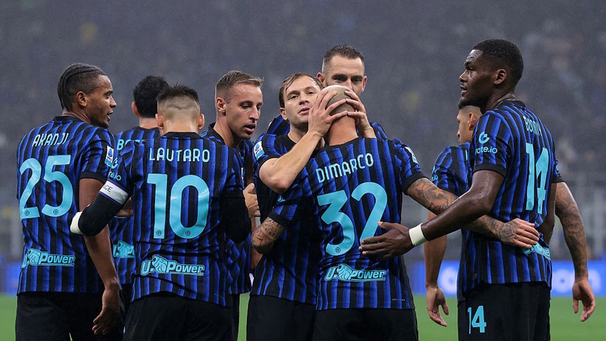 Getty Images / Jonathan Moscrop / Na zdjęciu: piłkarze Interu Mediolan