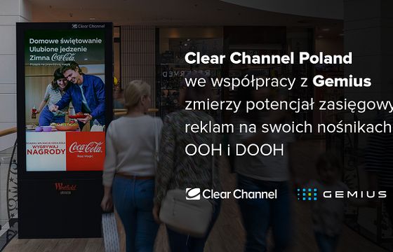 Clear Channel Poland z Gemiusem zmierzy potencjał reklam