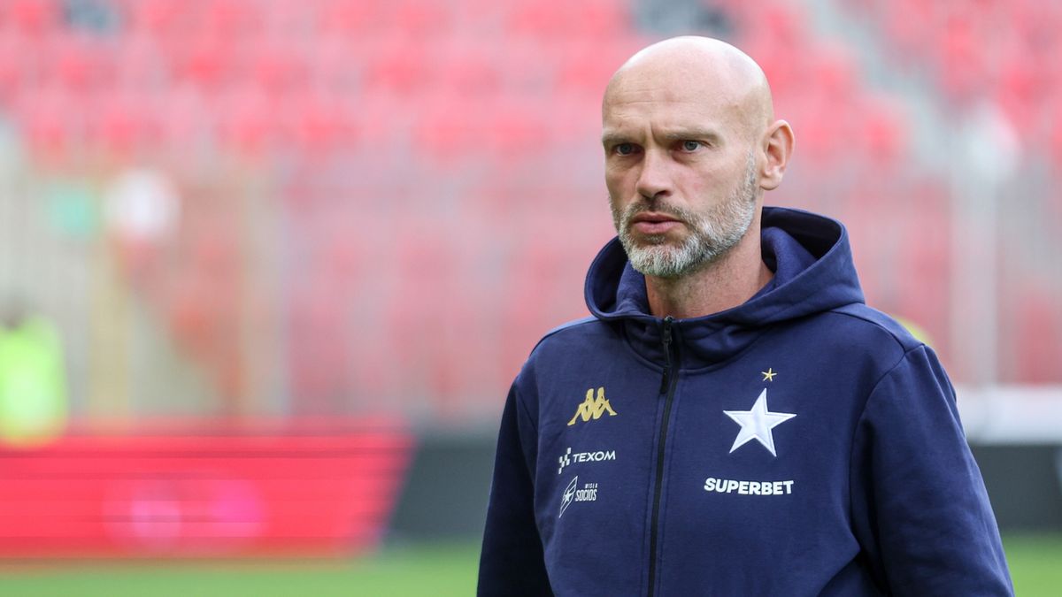 PAP / Michał Meissner / Mariusz Jop w meczu Wisły Kraków z GKS-em Tychy