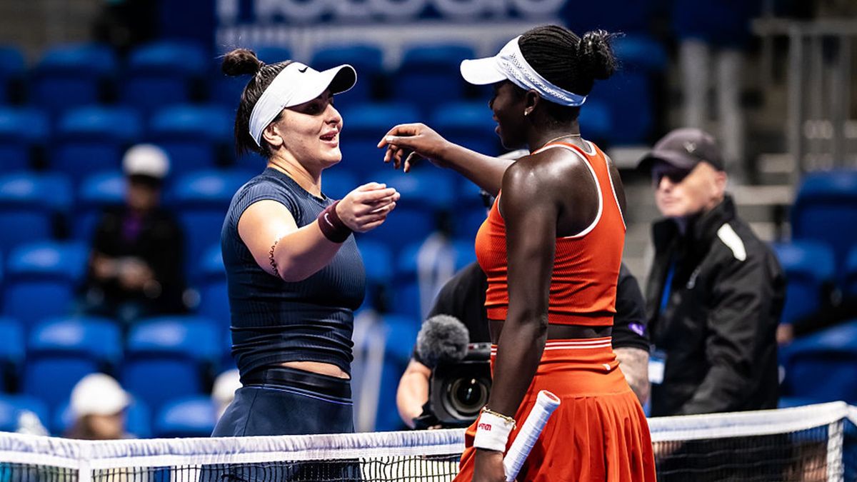 Getty Images / Robert Prange / Na zdjęciu: Bianca Andreescu i Victoria Mboko