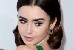 LOOK OF THE DAY: Lily Collins w zieleni