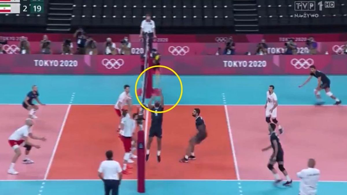 Końcówka meczu Polska - Iran na igrzyskach olimpijskich w Tokio