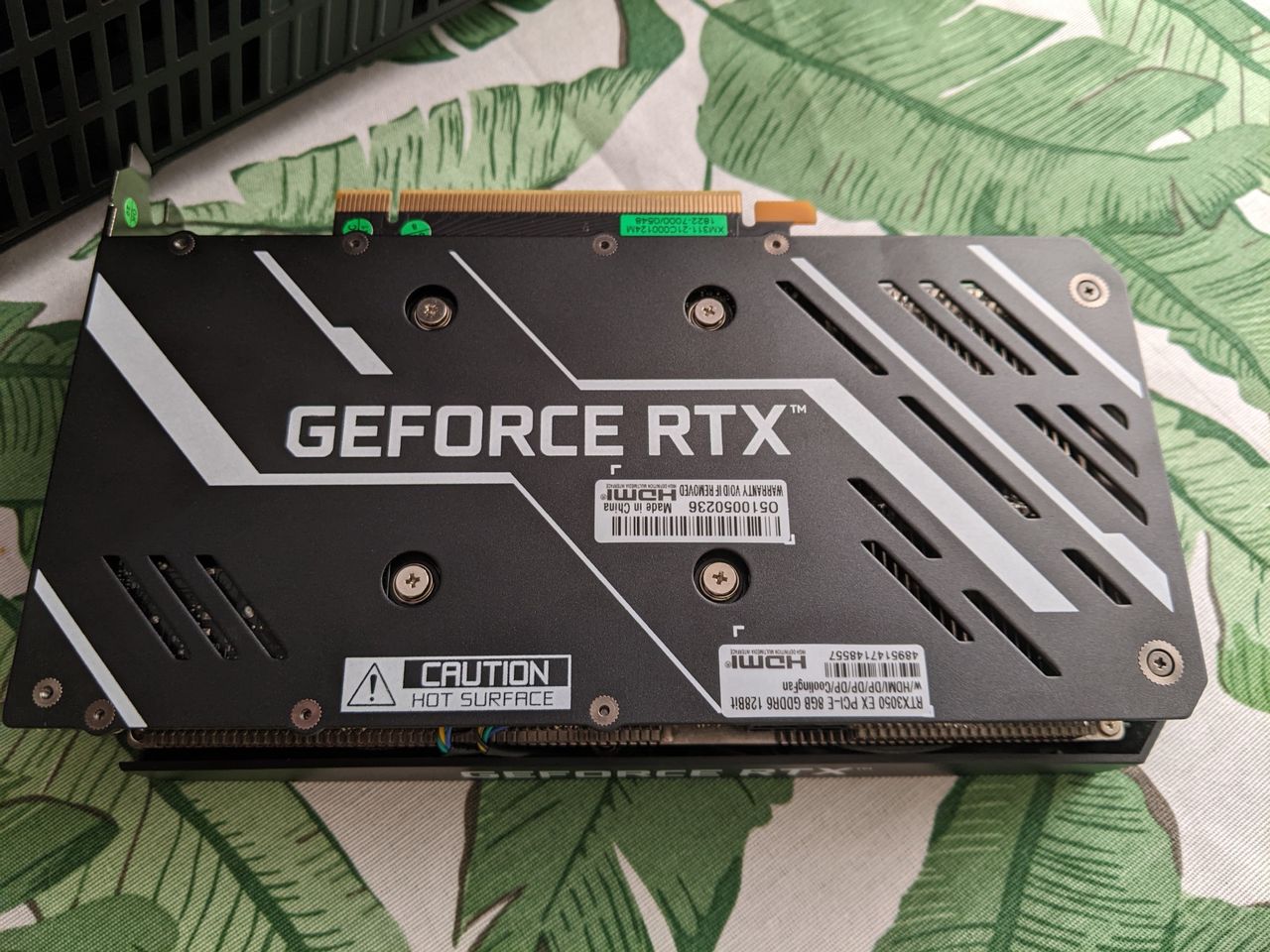 aluminiowy backplate w komplecie