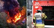 Kolejny potężny pożar. Ogień na składowisku odpadów