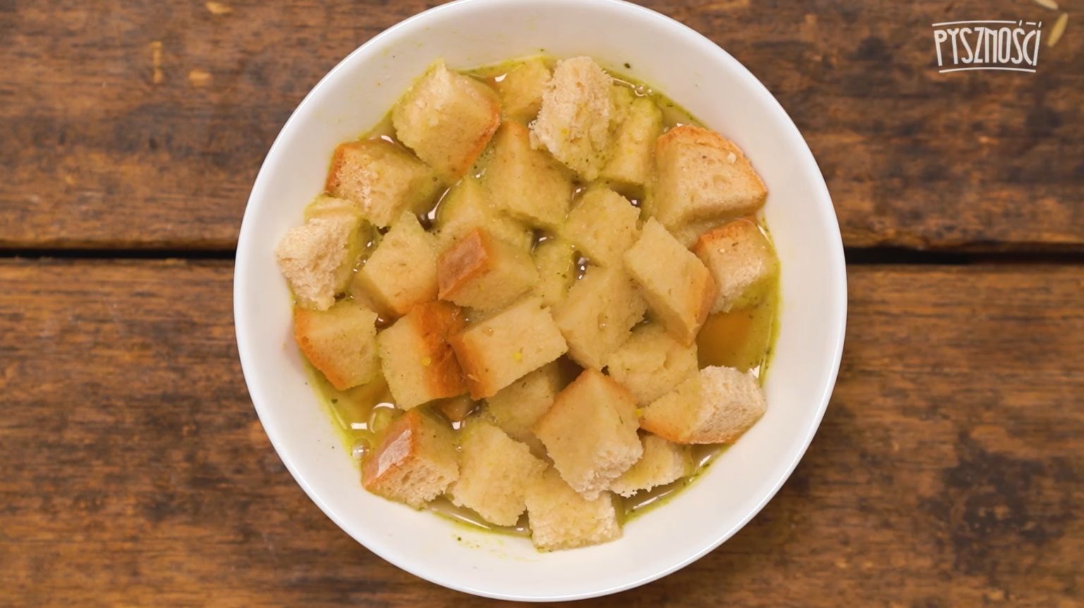 Ciabatta w bulionie