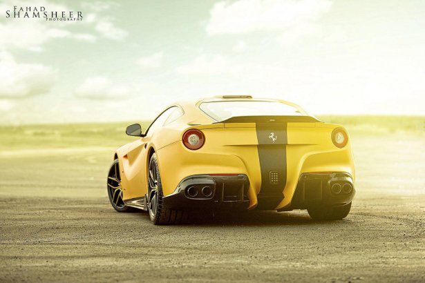 DMC Ferrari F12 SPIA Middle East Edition - piaski pustyni