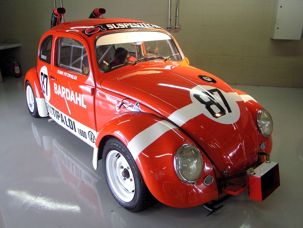 Volkswagen Beetle Fitipaldi Bardahl (fot. wikimedia.org)