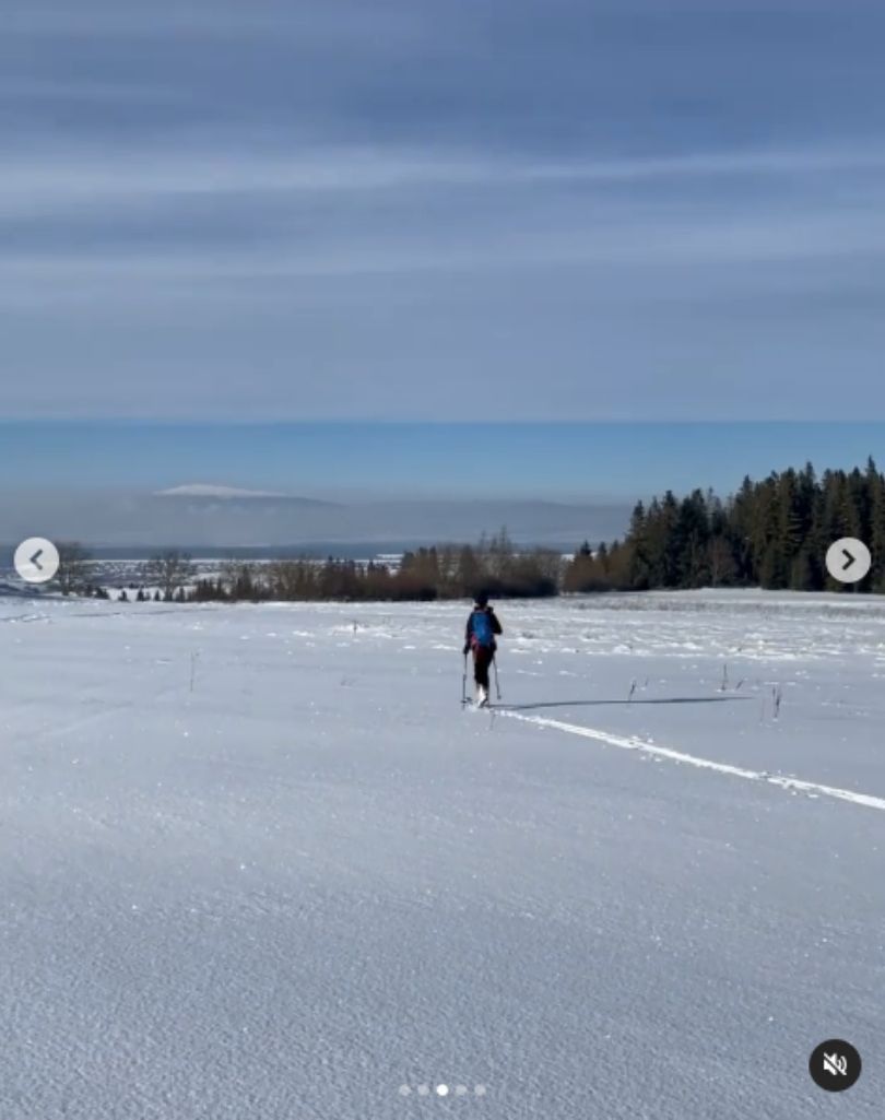 Agnieszka Woźniak-Starak przemierza Tatry na nartach 