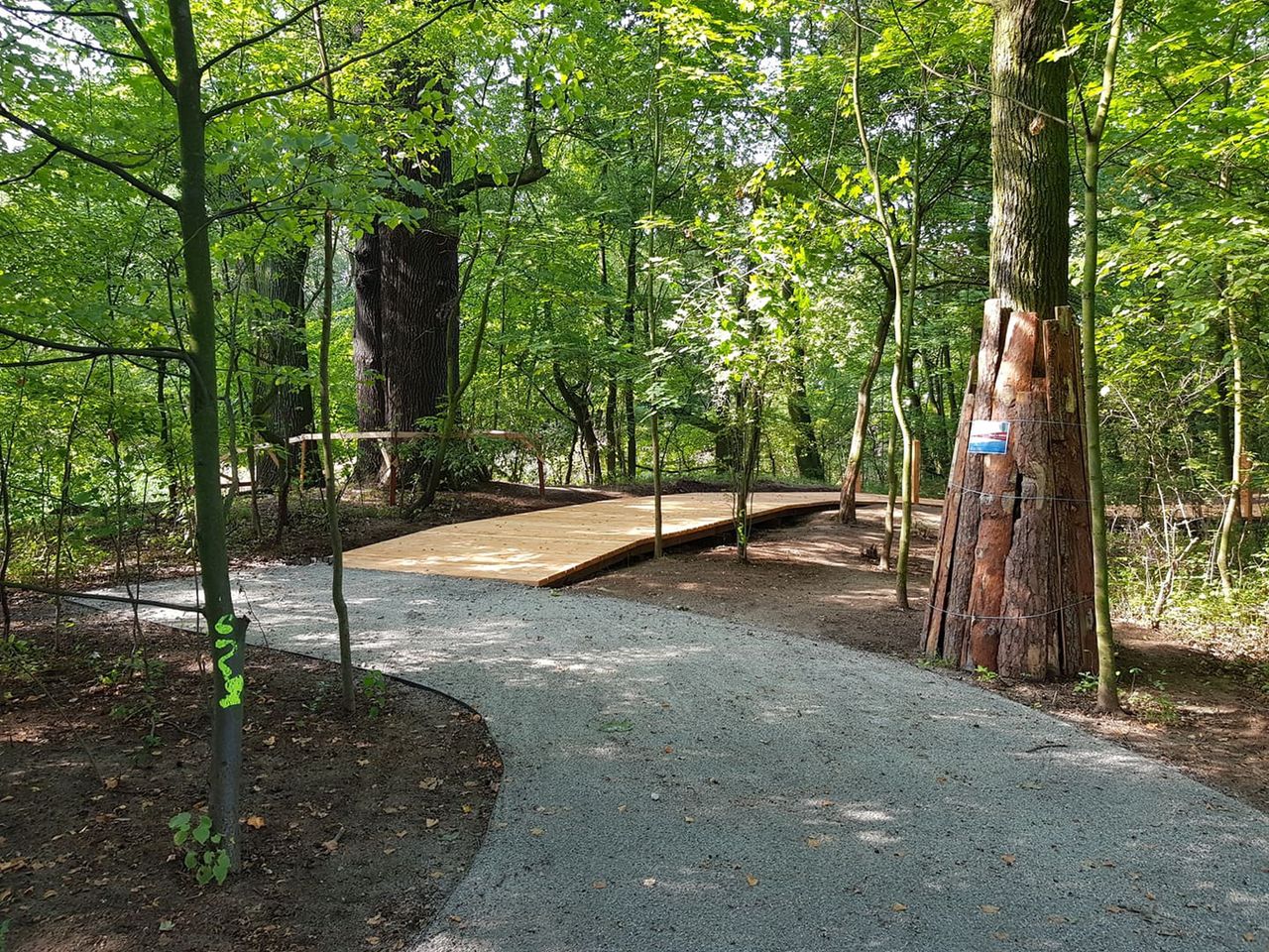 Wrocław. Park Kleciński powiększony. Pojawiły się nowe alejki, ławki i stojaki rowerowe