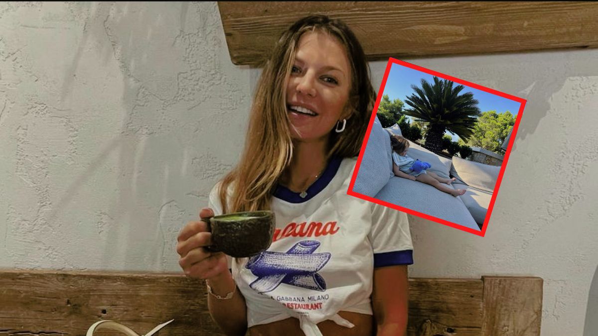 Anna Lewandowska mostró el rostro de su hija