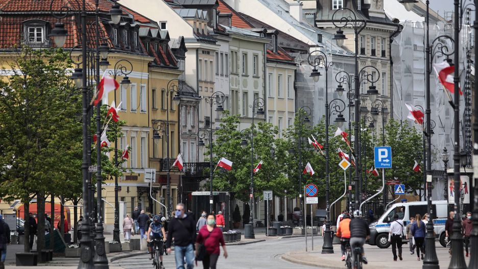 Warszawa. Pogoda. Środa bez deszczu