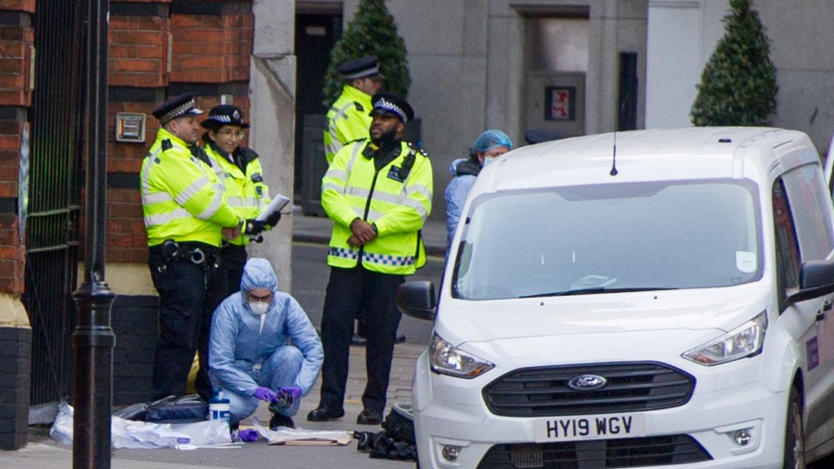 Interwencja brytyjskiej policji