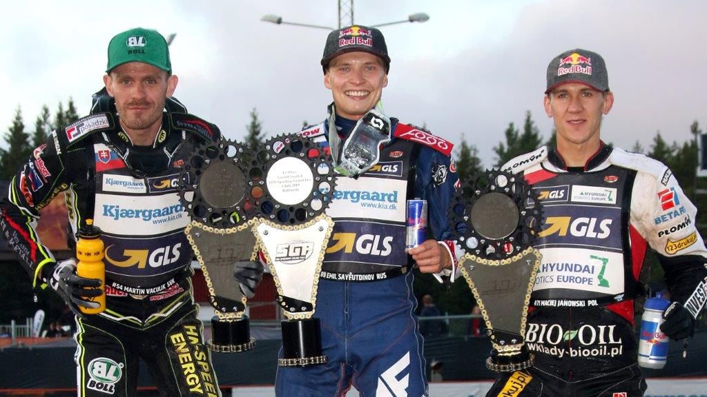 Podium GP Szwecji 2019