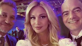 #dziejesiewsporcie: śliczna ambasadorka MŚ błyszczy w towarzystwie gwiazd futbolu