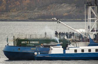 Demonstracja Greenpeace. Żądają uwolnienia aktywistów