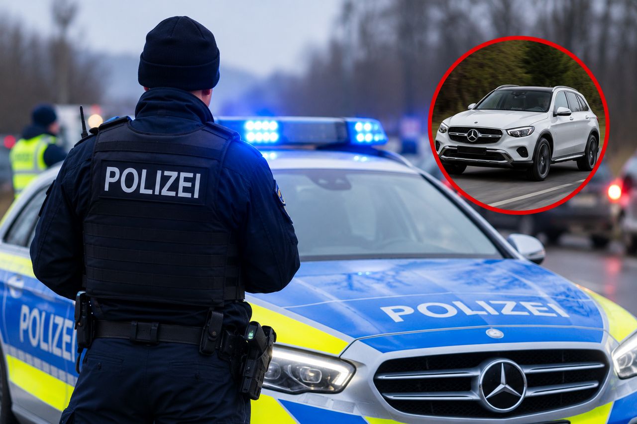 Dramat kierowcy w Niemczech. Nowe auto stanęło w ogniu. Ogromne straty
