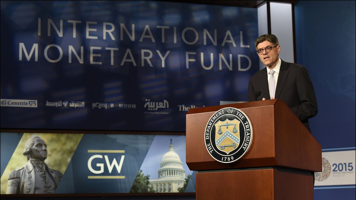 Sekretarz skarbu Stanów Zjednoczonych Jack Lew.