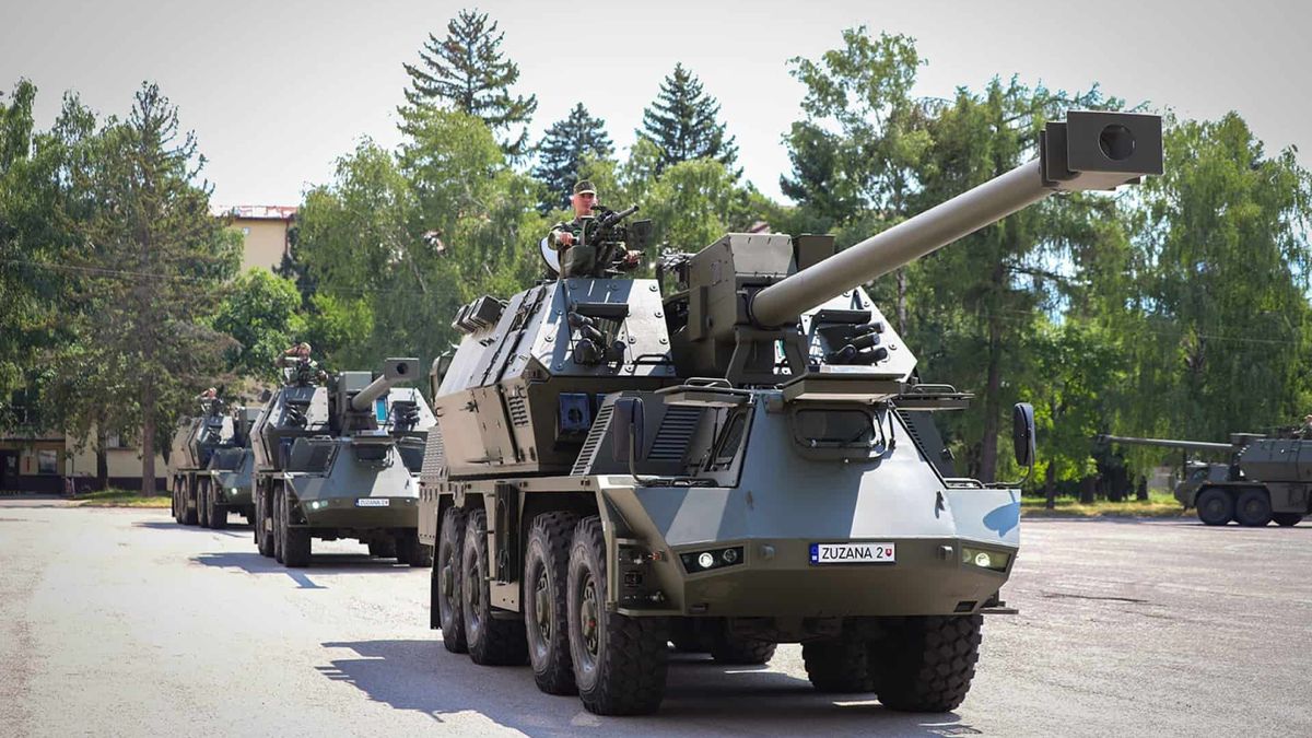 Armatohaubice samobieżne Zuzana 2, zdjęcie poglądowe