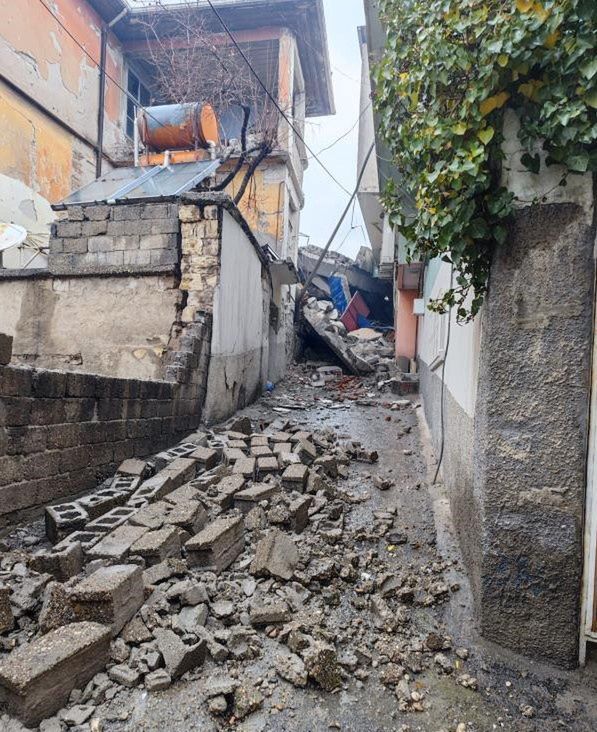 Miasto Kahramanmaraş. Zdjęcie wykonane przez członka rodziny Judi