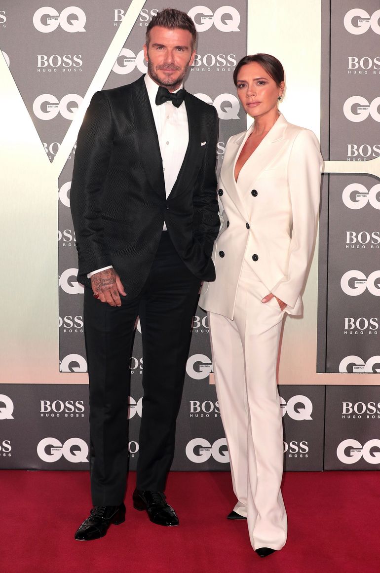 David Beckham z żoną Victorią