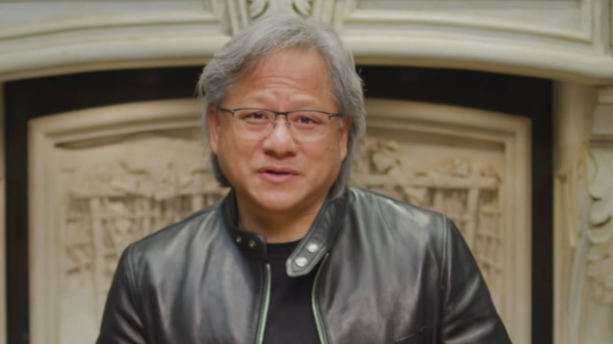 W trakcie części wydarzenia wcale nie oglądaliśmy prezesa NVIDII, a przynajmniej nie tego prawdziwego