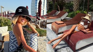 Julia Dybowska pręży ultraszczupłe ciało na wakacjach w Dubaju, a internauci znów się niepokoją: "To idzie w bardzo złym kierunku" (FOTO)