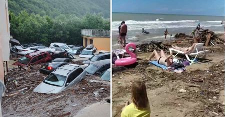 Rosjanie zignorowali zakaz. Wakacje w "apokaliptycznej scenerii"