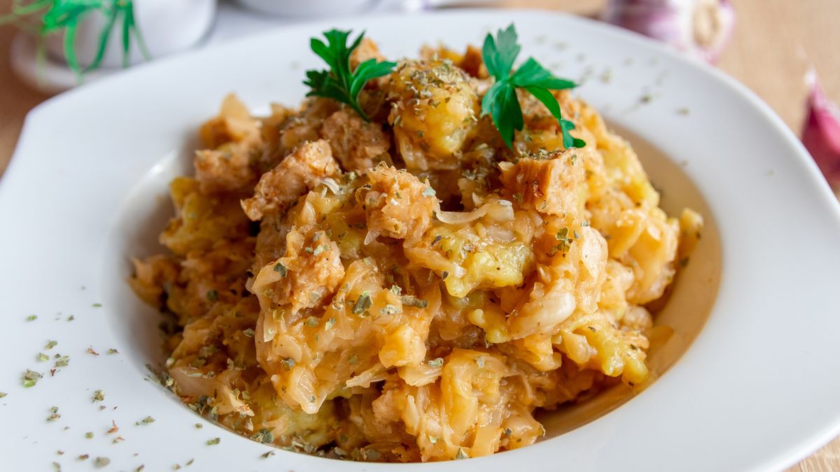 Łazanki wigilijne - przepis