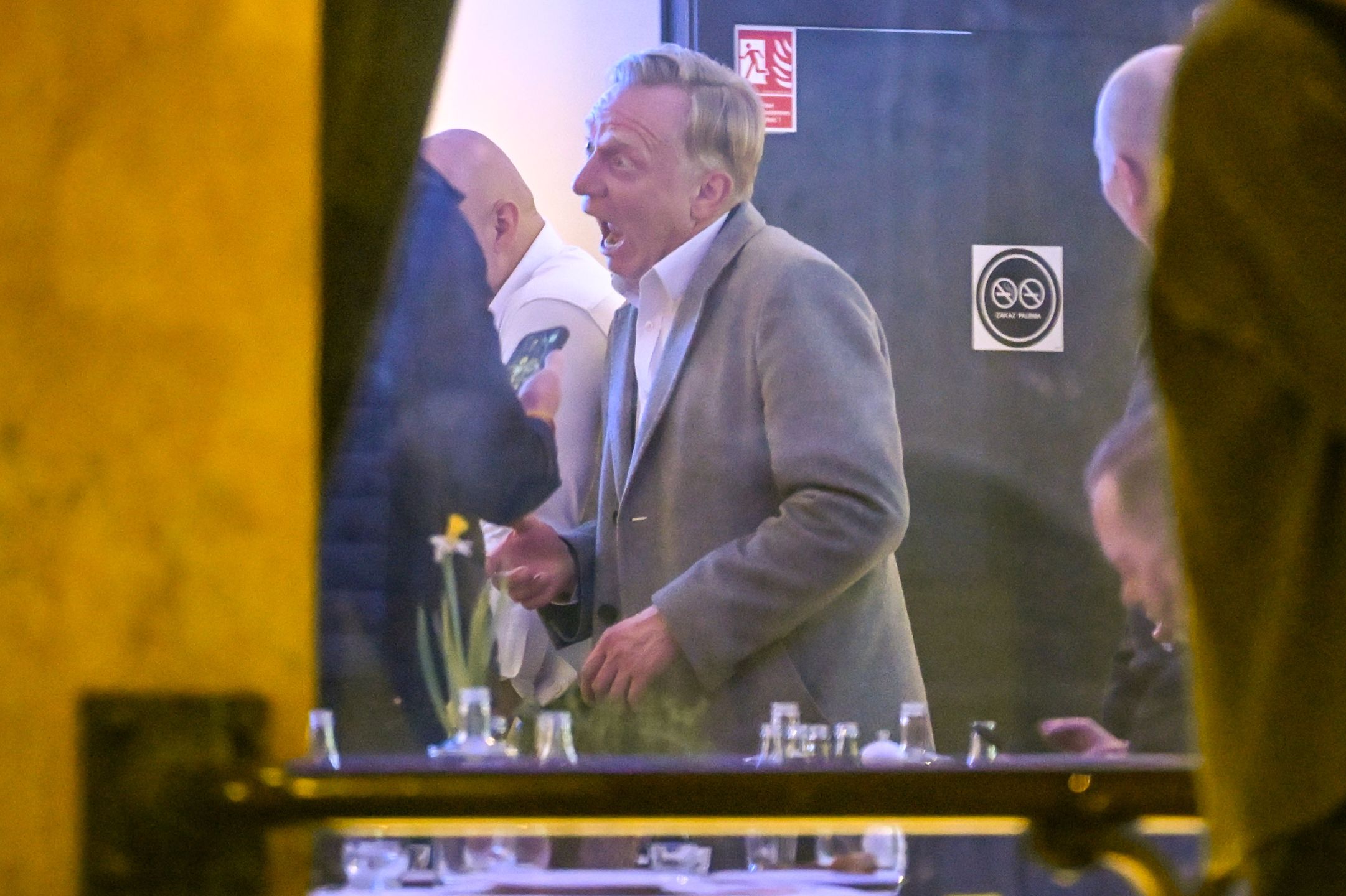 Arkadiusz Janiczek na całonocnej imprezie