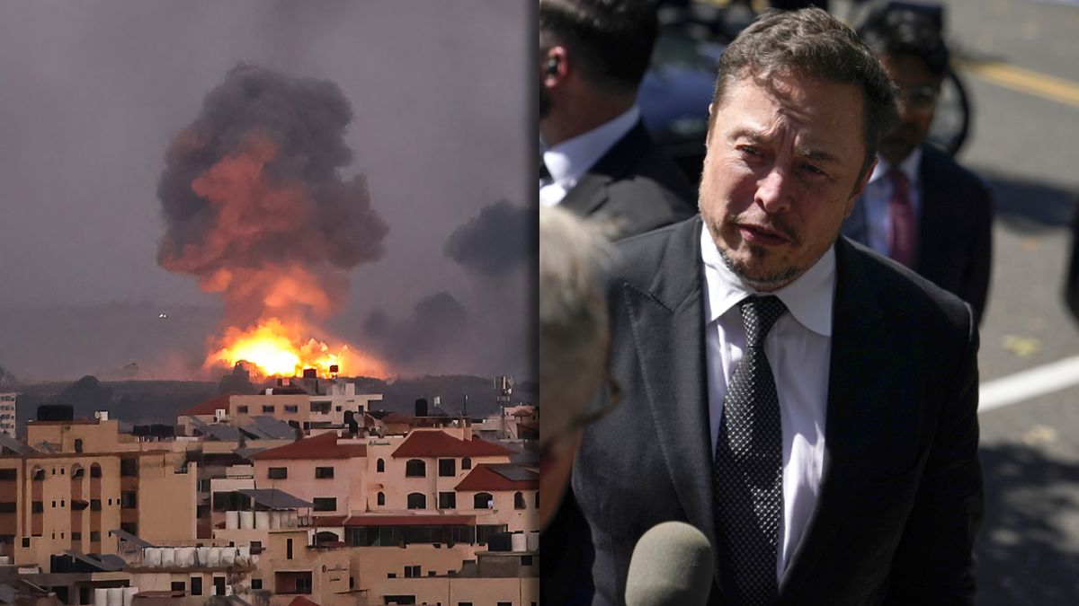 Elon Musk, Gaza