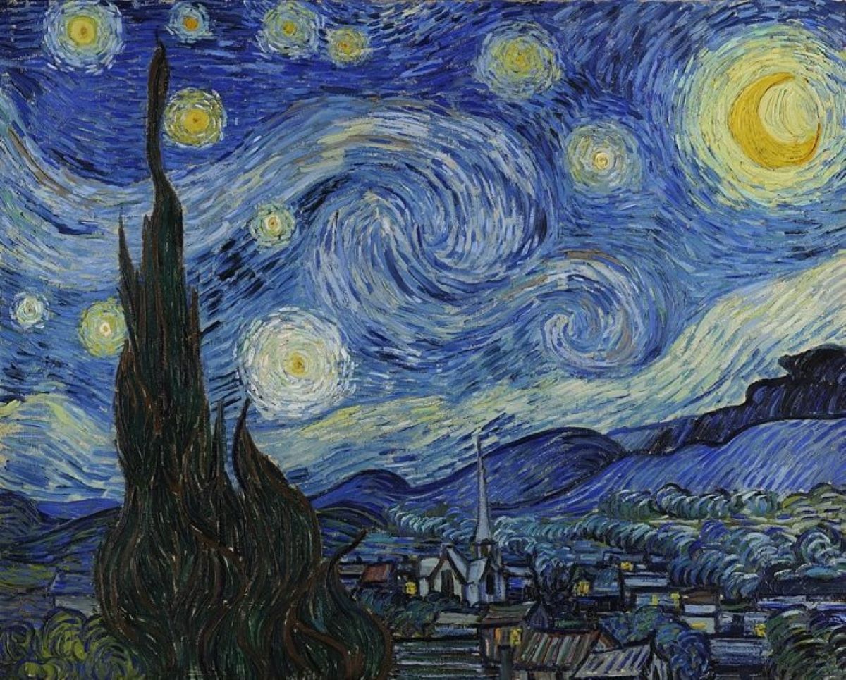 "Gwiaździsta noc" Vincenta van Gogha