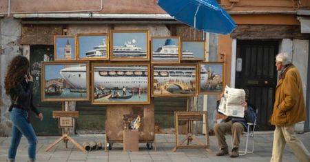 Banksy wystawił swoje prace w Wenecji bez zezwolenia. Przegoniła go straż miejska