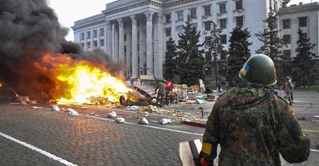 Walki na Ukrainie. Milicja zwalnia prorosyjskich separatystów w Odessie