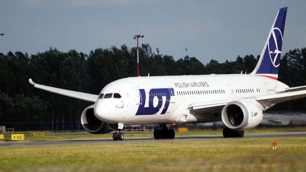 LOT ma w swojej flocie w sumie osiem Boeingów 787.