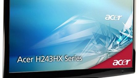 Acer H243HX - monitor Full HD z wbudowaną kamerą 1