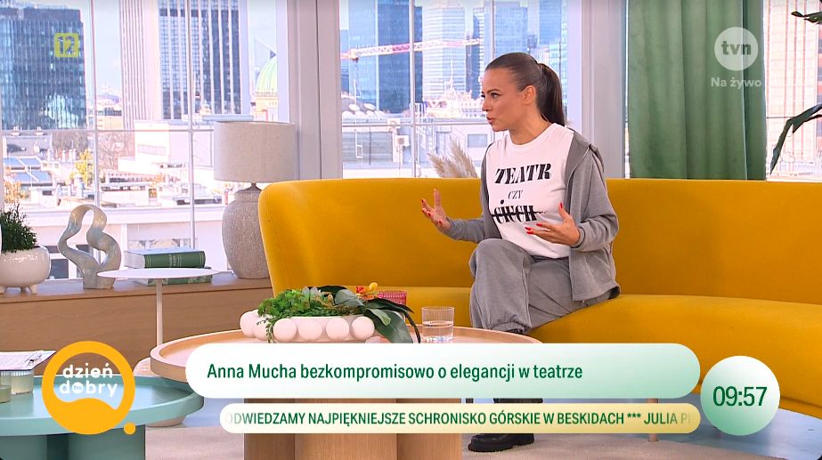 Anna Mucha w "Dzień Dobry TVN"